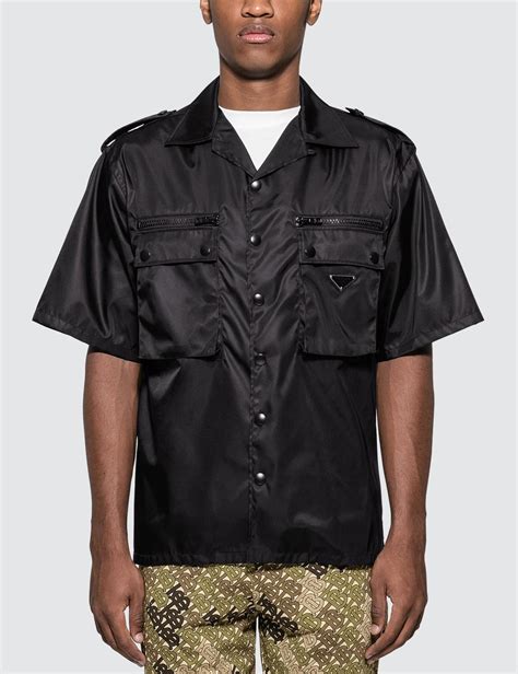 prada nylon gabardine shirt